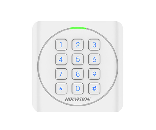 【?？低旾C密碼門禁讀卡器】?？低旽IKVISION數(shù)字鍵盤門禁IC讀卡器DS-K1801MK