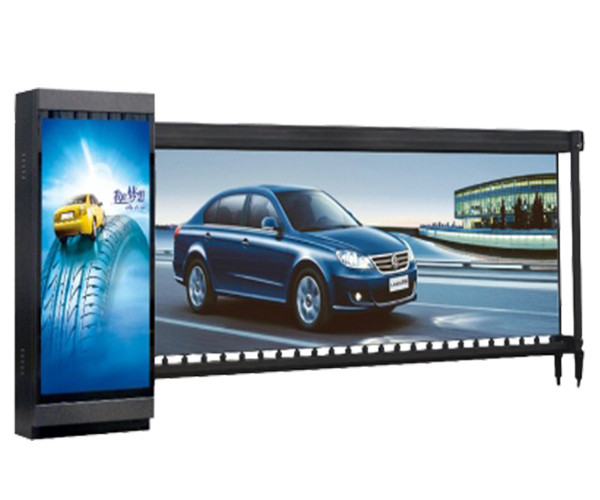 【?？低晱V告道閘】海康威視HIKVISION擋車器廣告道閘NP-TMG4AG-DR(3.5米右向6秒)